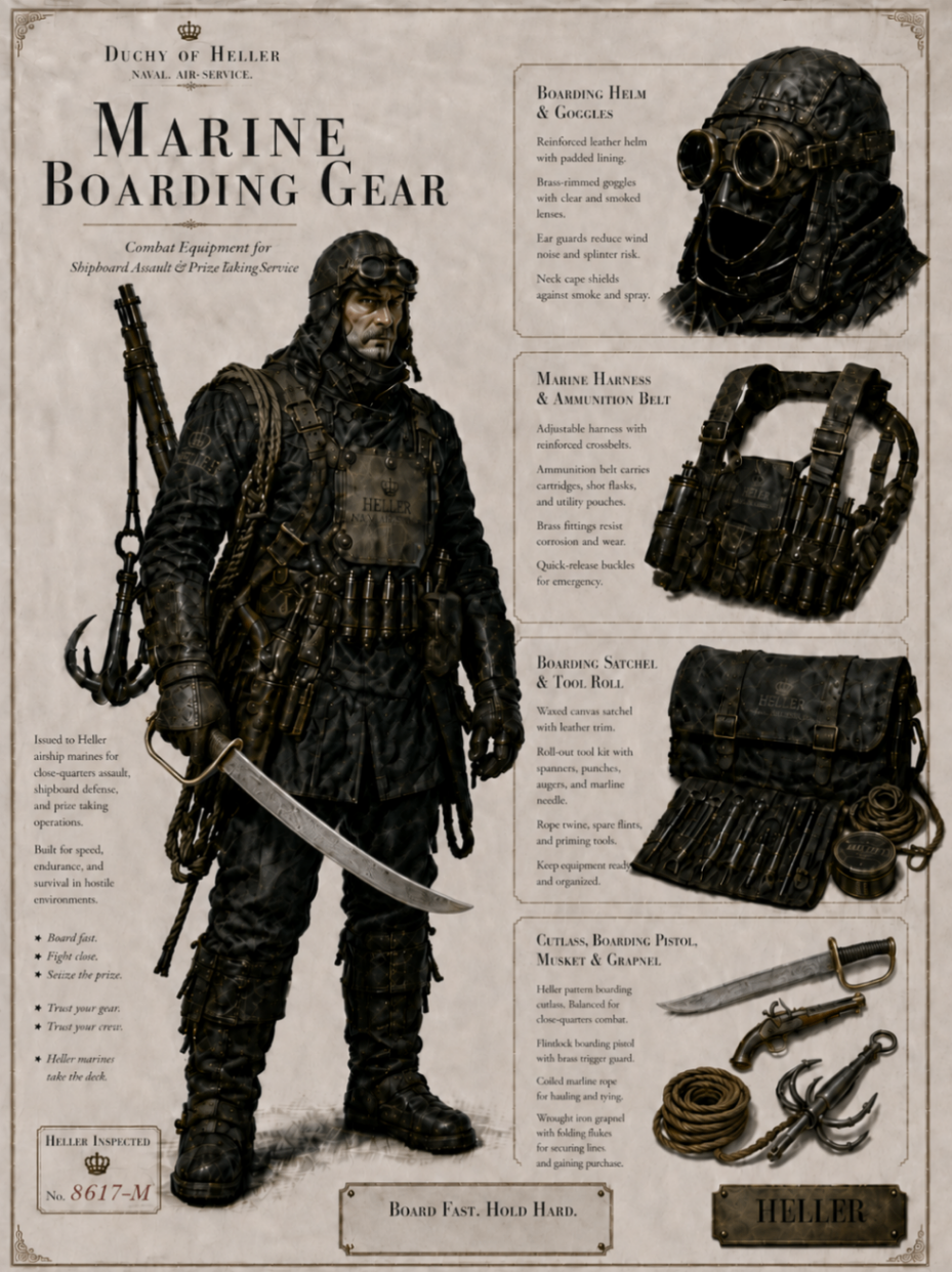 Heller Marine Boarding Gear