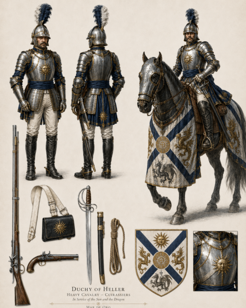 Heller Heavy Cavalry, Cuirassiers